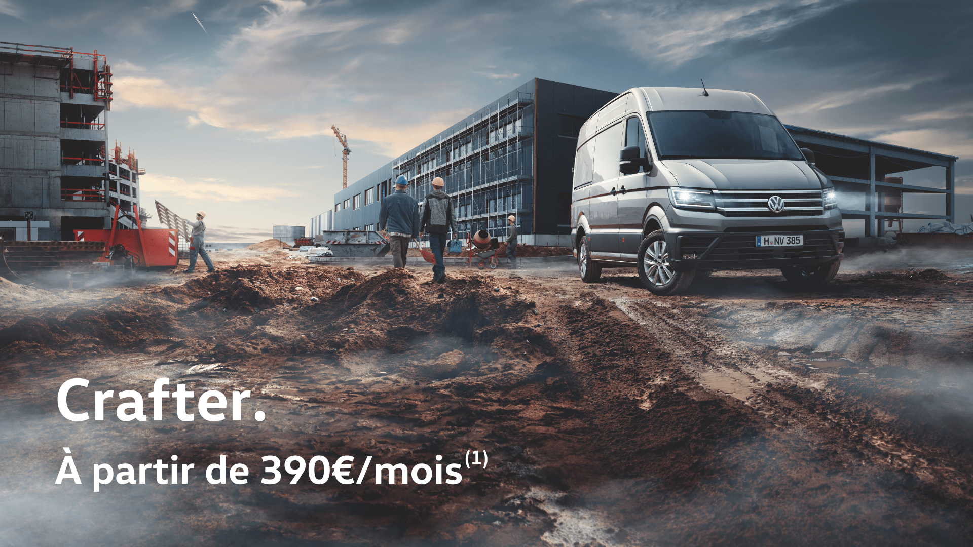 Riviera Technic - Volkswagen Utilitaires Mougins - Profitez d'une offre exceptionnelle sur le Crafter, à partir de 390€/mois(1)